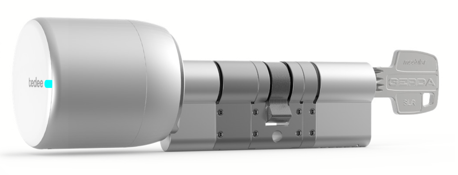 Tedee modular cylinder with Tedee Bar (GO/GO2/PRO)