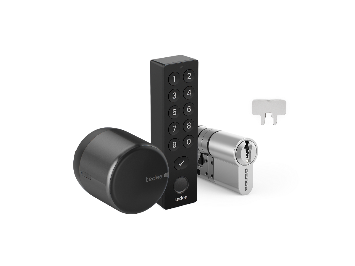 Tedee GO2 + Keypad PRO + Cylinder Bundle