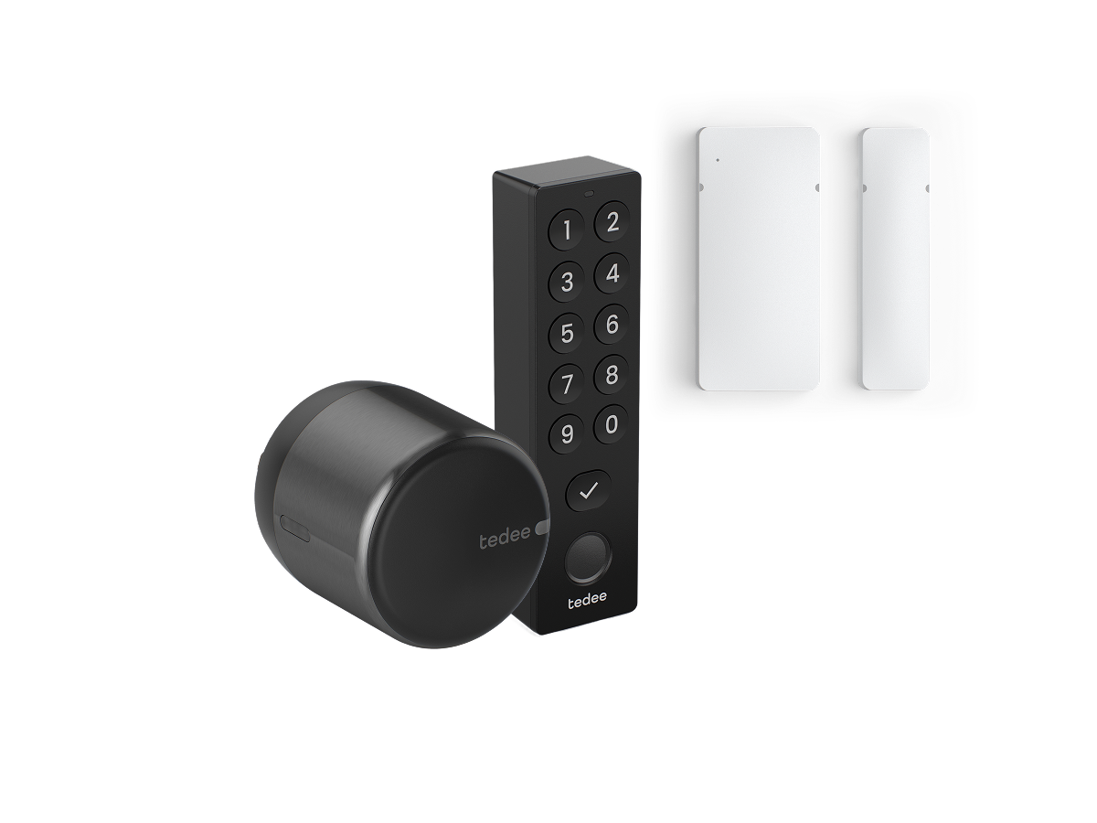 Tedee Smart Bundle: GO2 + Keypad Pro + Door Sensor