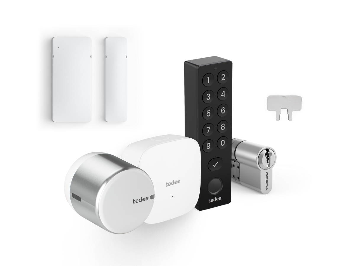 Tedee GO2 Smart Lock Bundle: Complete Smart Access Solution