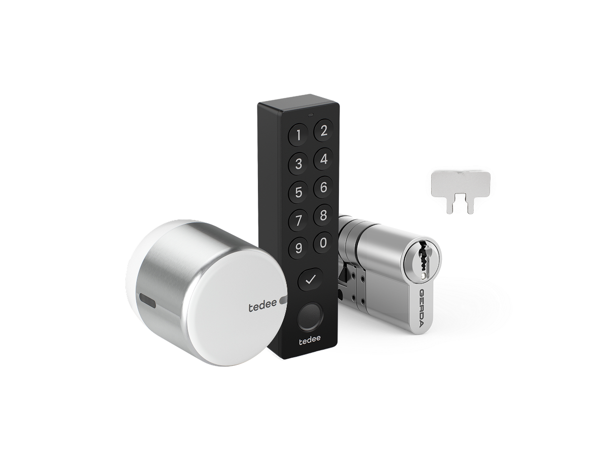 Tedee GO2 + Keypad PRO + Cylinder Bundle