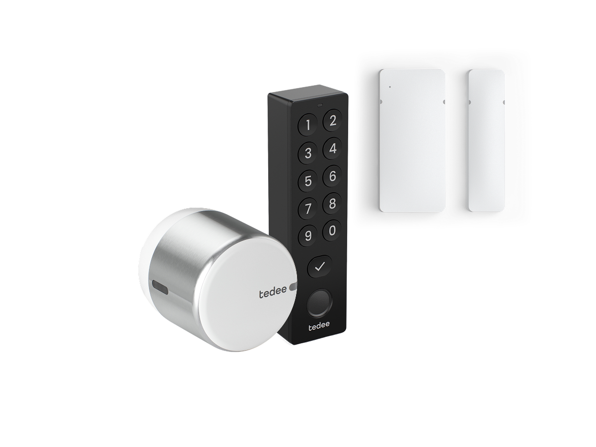 Tedee Smart Bundle: GO2 + Keypad Pro + Door Sensor