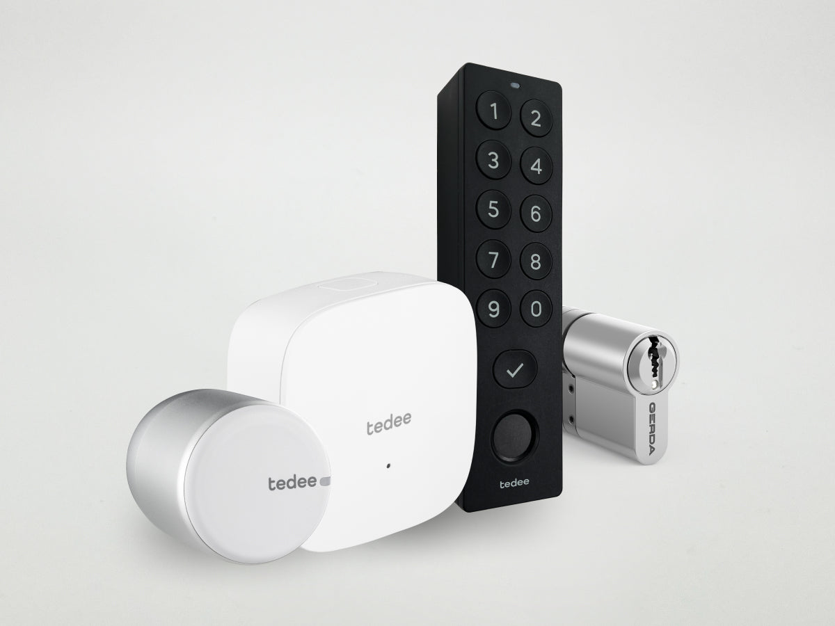 Tedee PRO + Modular Cylinder + Bridge + Keypad PRO