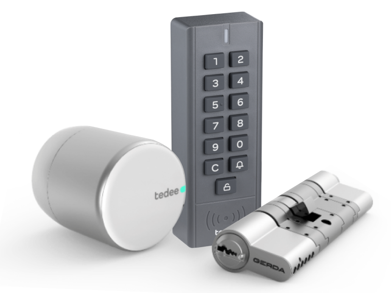 tedee PRO + Modular Cylinder + Keypad